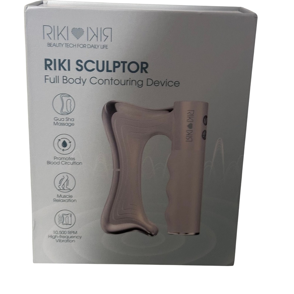 RIKI SCULPTOR Full Body Contouring Device Deep Muscle Vibration Therapy NEW